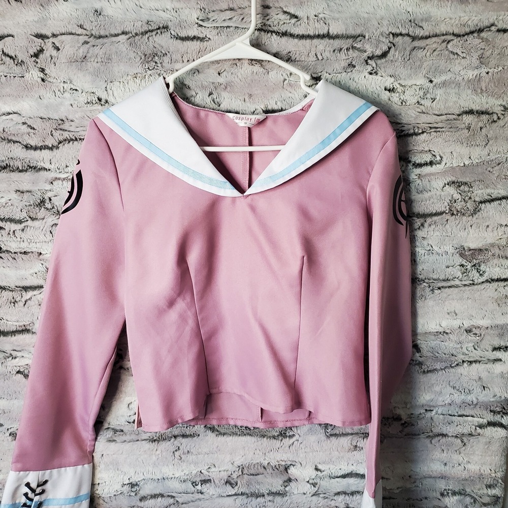 Danganronpa Killing Harmony Iruma Miu School Uniform Sm Cosplay Costume TOP ONLY
